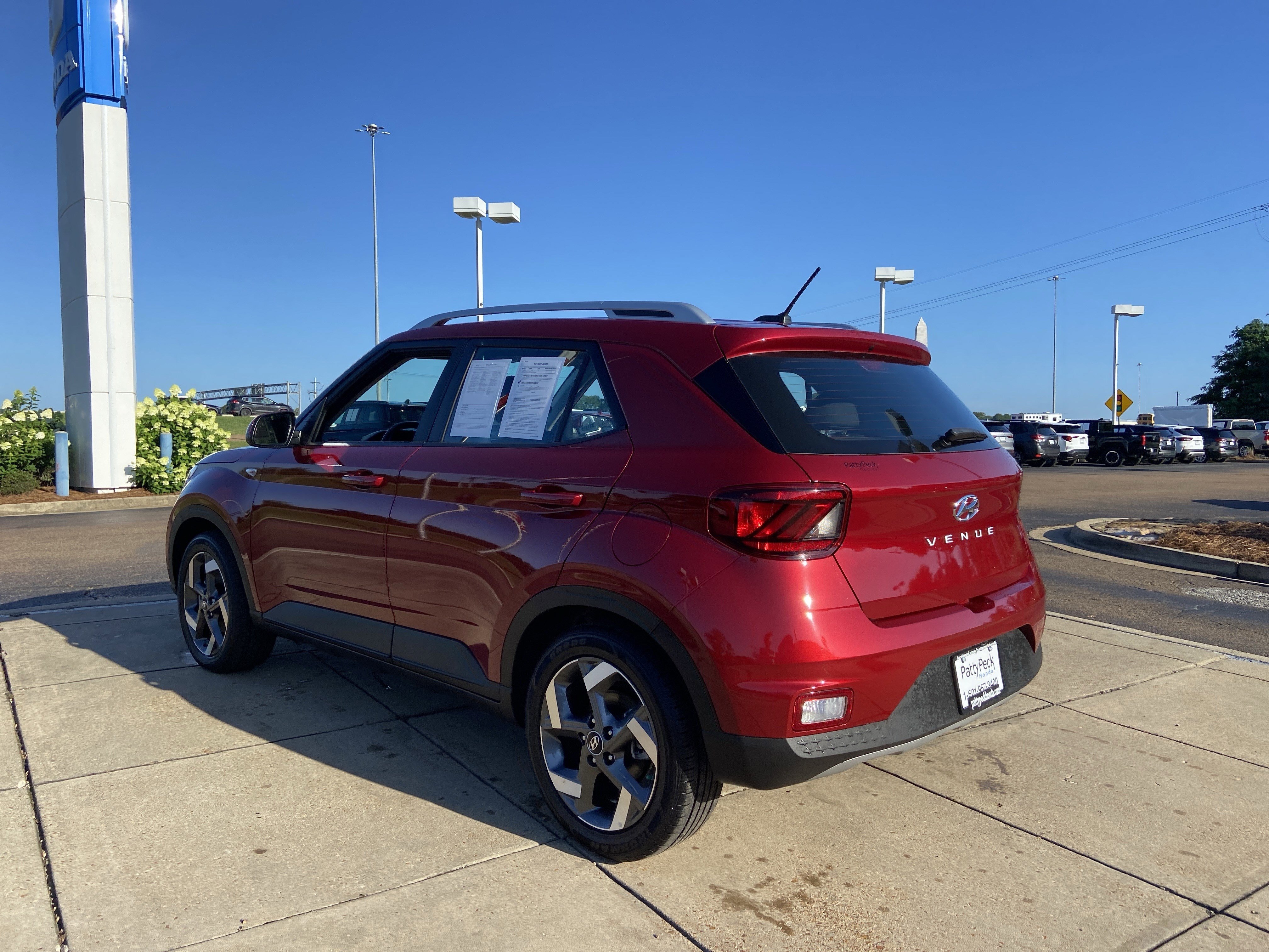 Used 2025 Ultimate Red Hyundai SEL image 8