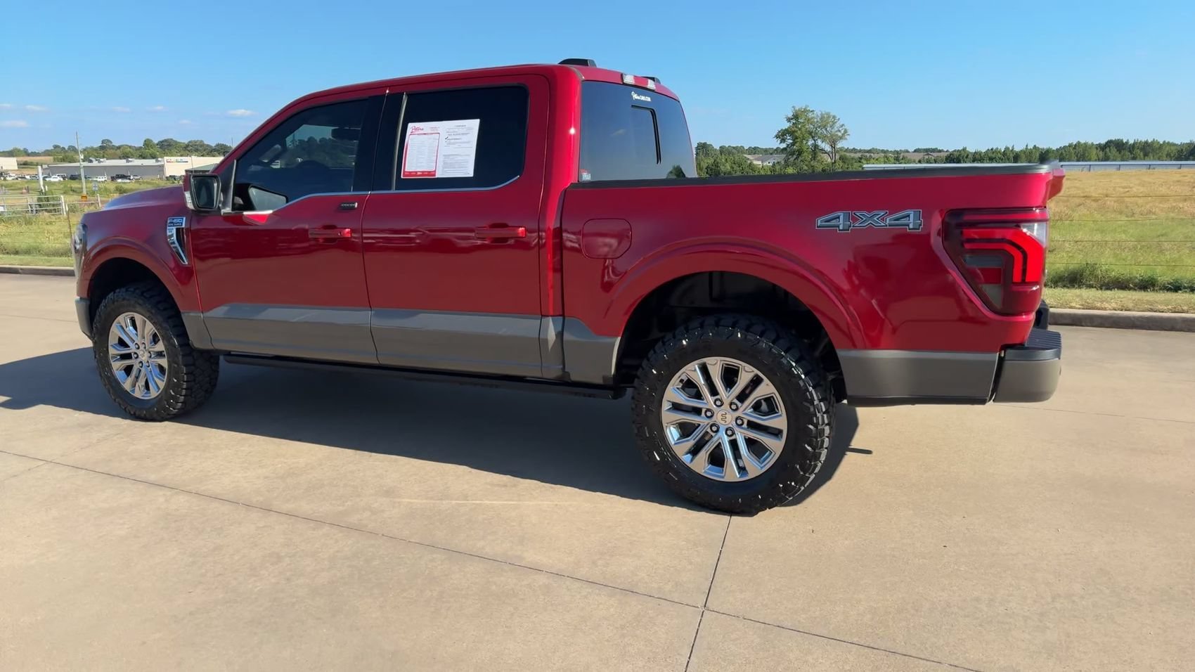 Used 2025 Red Ford King Ranch image 7