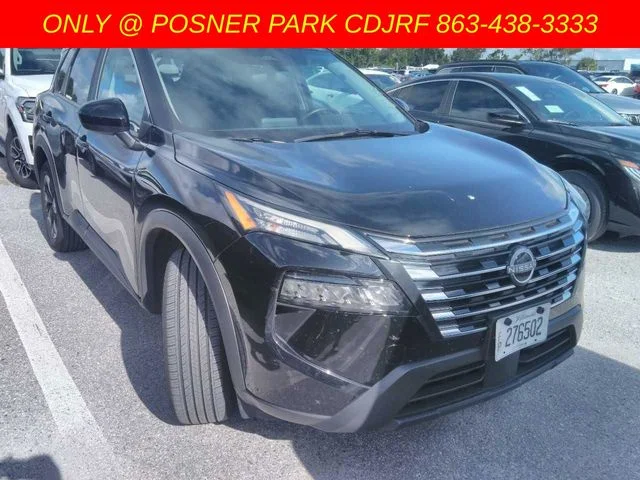 Used 2025 Black Nissan SV image 2
