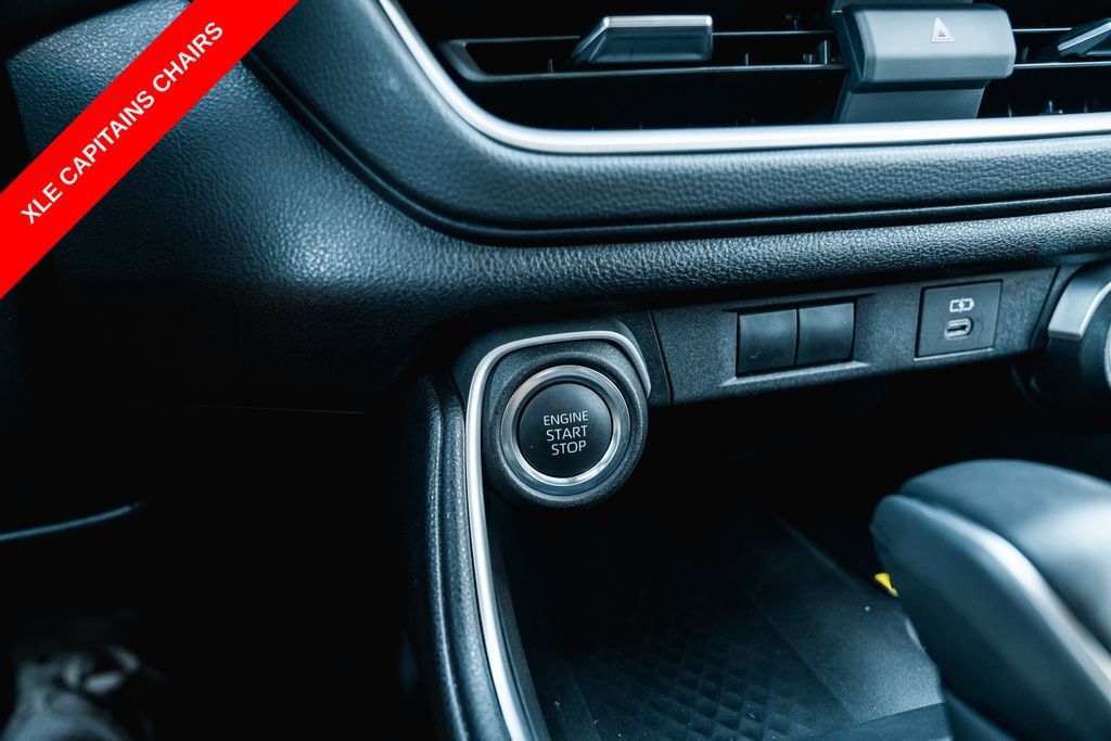 Certified Used 2025 Midnight Black Metallic Toyota XLE image 20