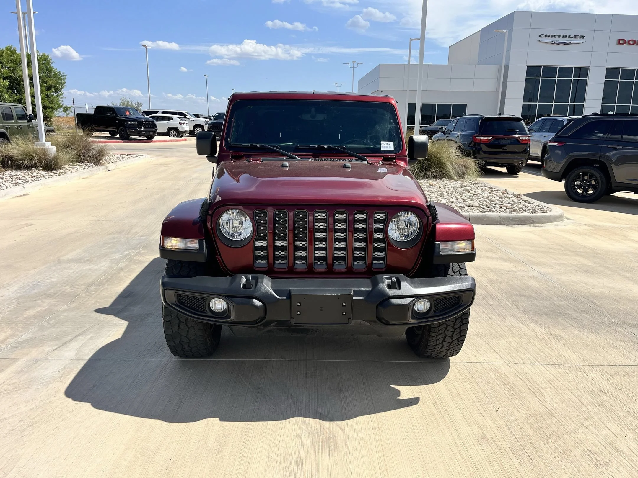 Used 2021 Red Jeep Sport image 8