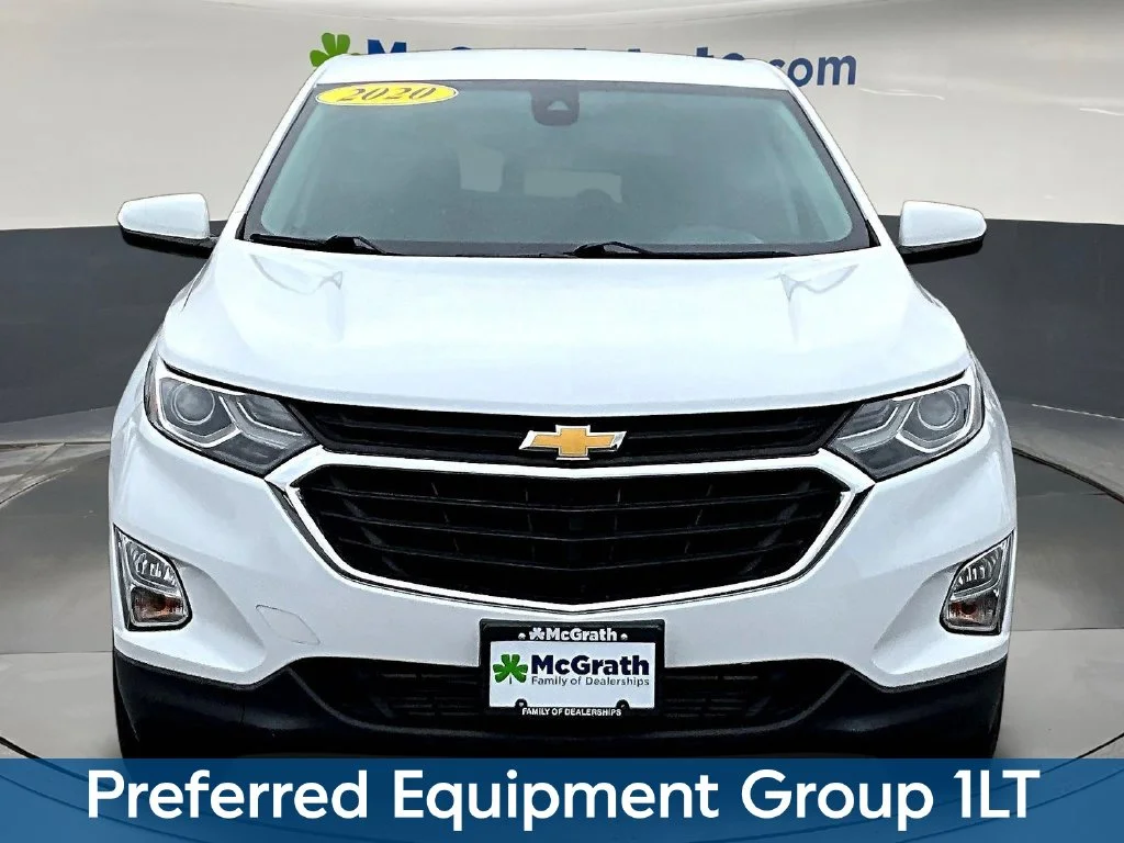 Certified Used 2020 White Chevrolet LT image 2