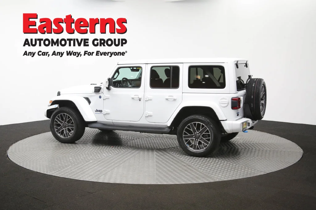 Used 2023 White Jeep Sahara 4xe image 63