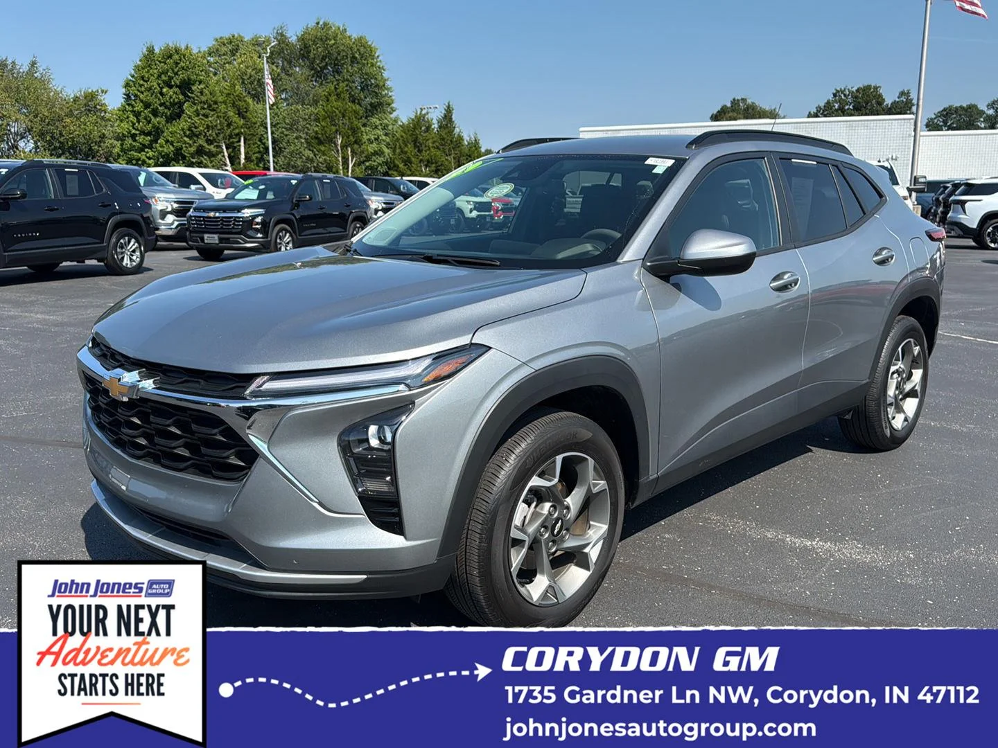 Used 2025 Sterling Gray Metallic Chevrolet LT image 1
