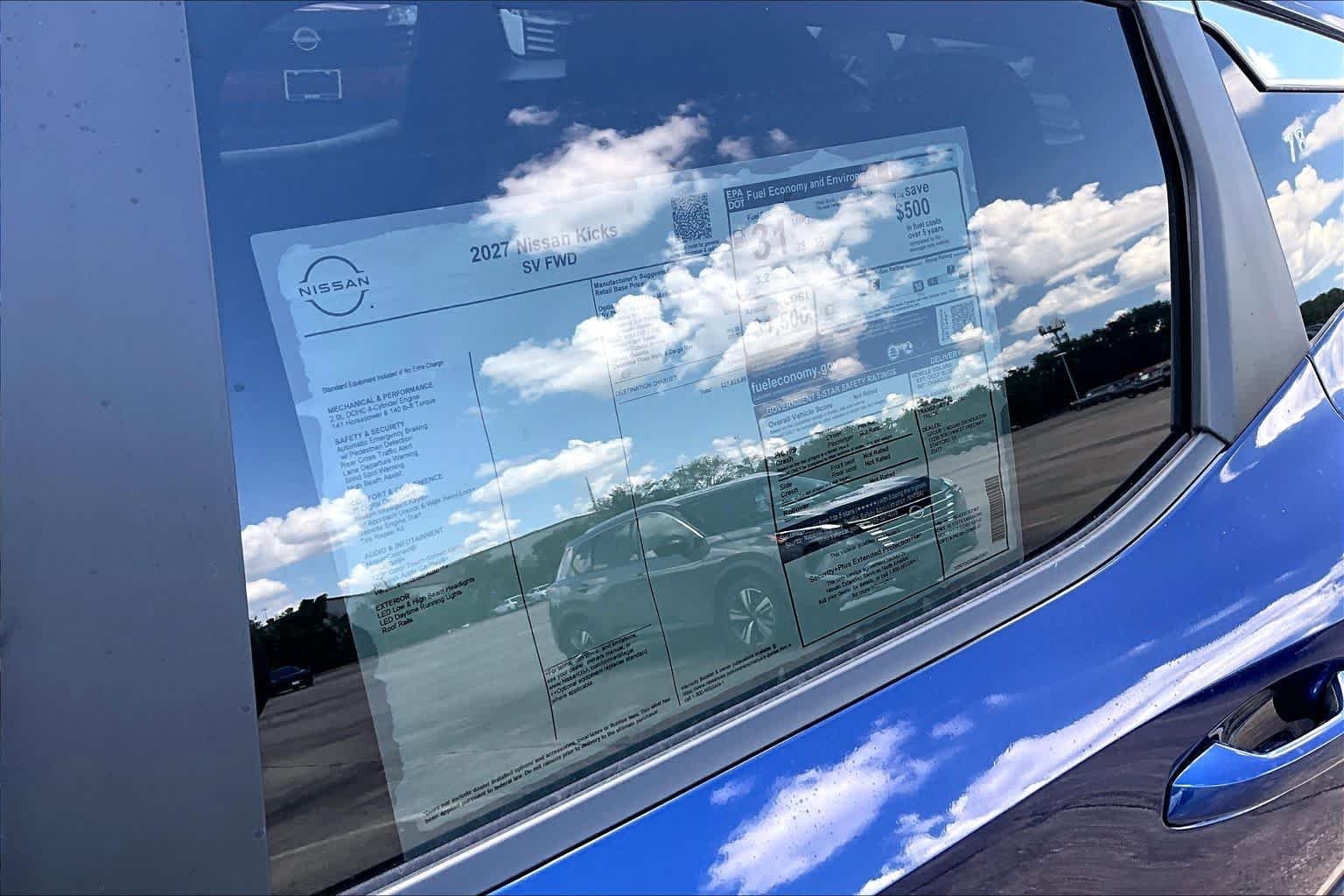 New 2027 Deep Blue Pearl Nissan SV image 20