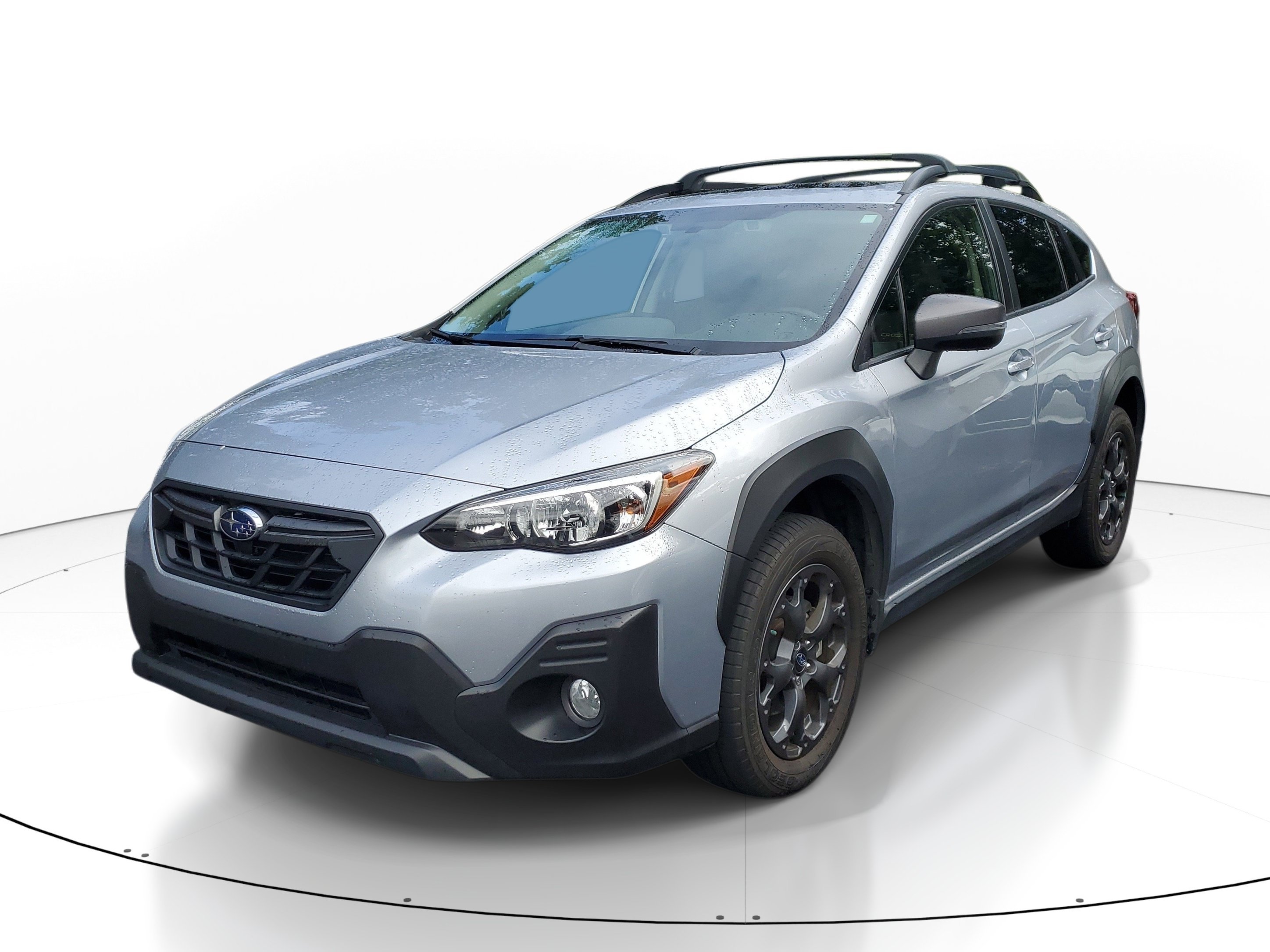 Used 2021 Ice Silver Metallic Subaru Sport image 3