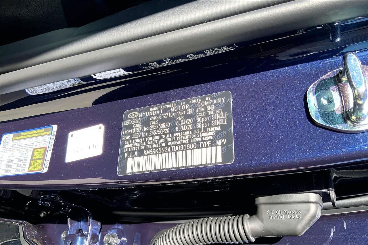 New 2026 Classy Blue Pearl Hyundai Limited FWD image 19