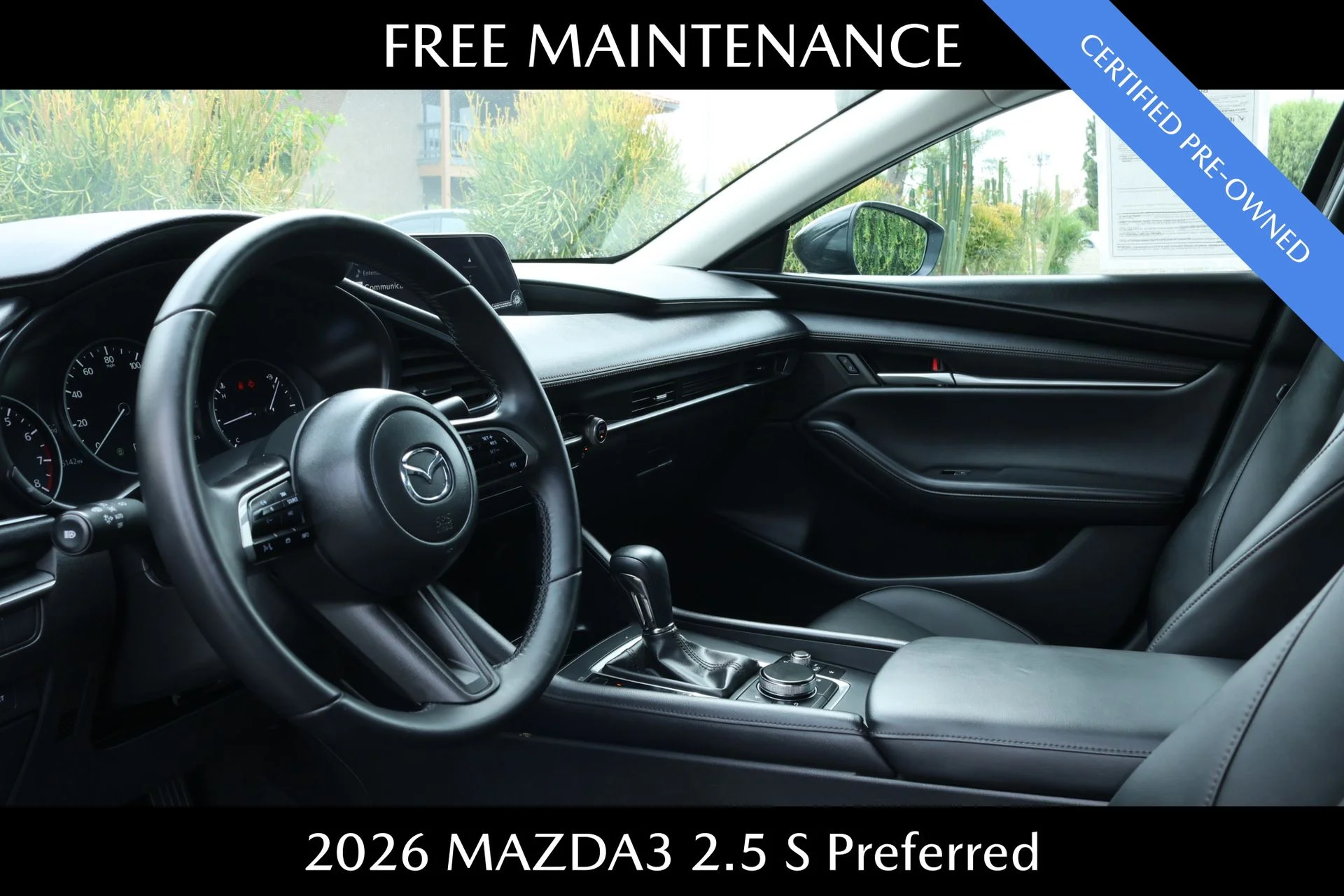 Certified Used 2026 Black Mazda 2.5 S Preferred image 6