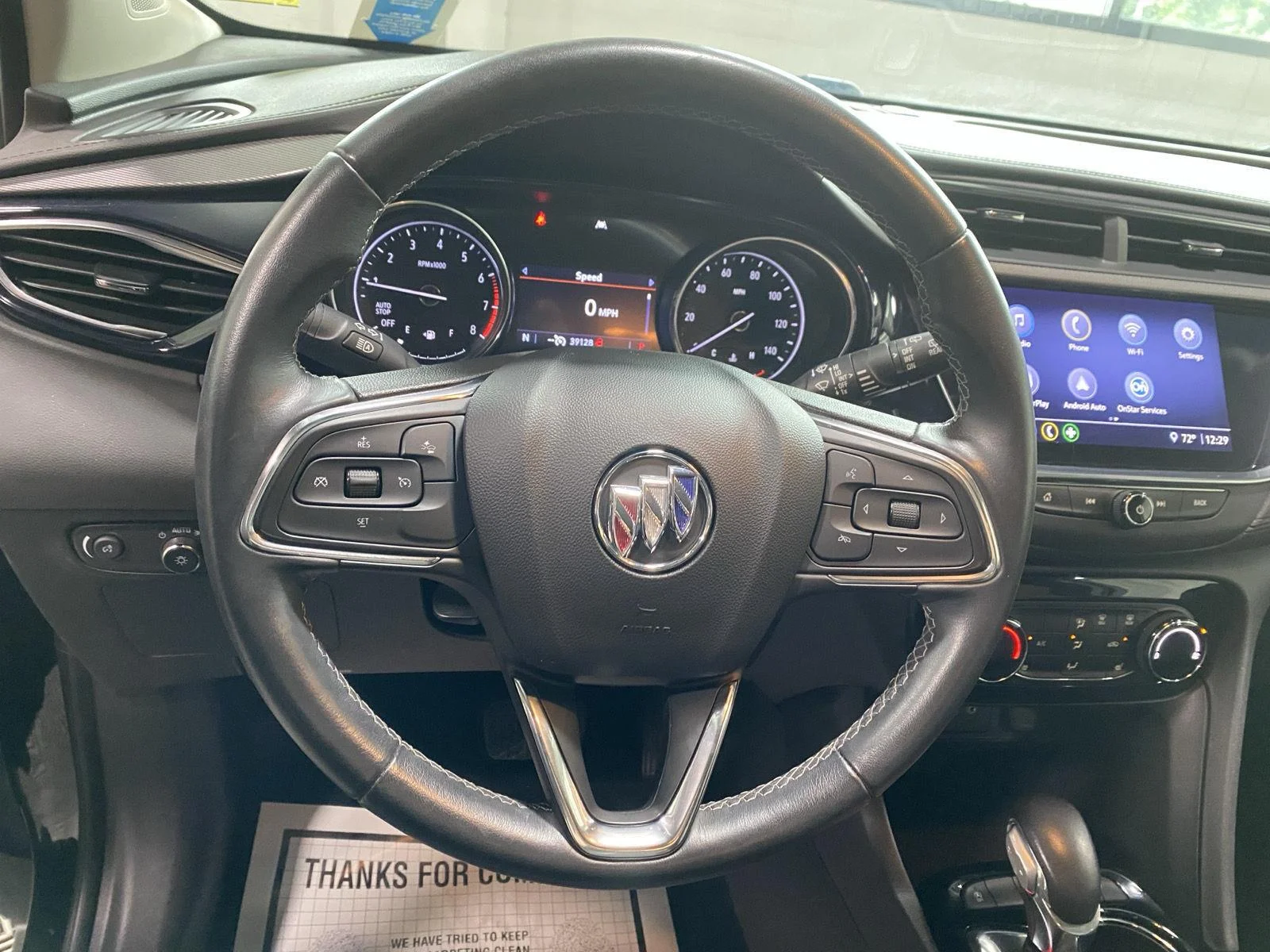 Used 2022 Ebony Twilight Metallic Buick Preferred image 24