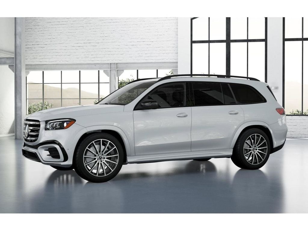 New 2026 MANUFAKTUR Moonlight White Metallic Mercedes-Benz GLS 450 image 37