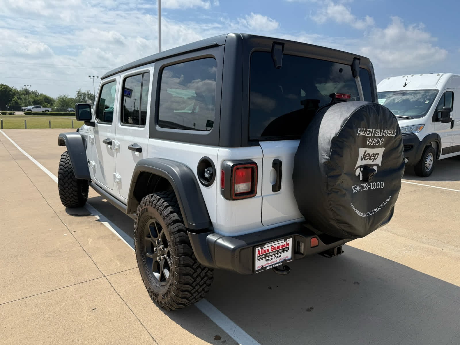 New 2026 Bright White Clear Coat Jeep Willys image 8