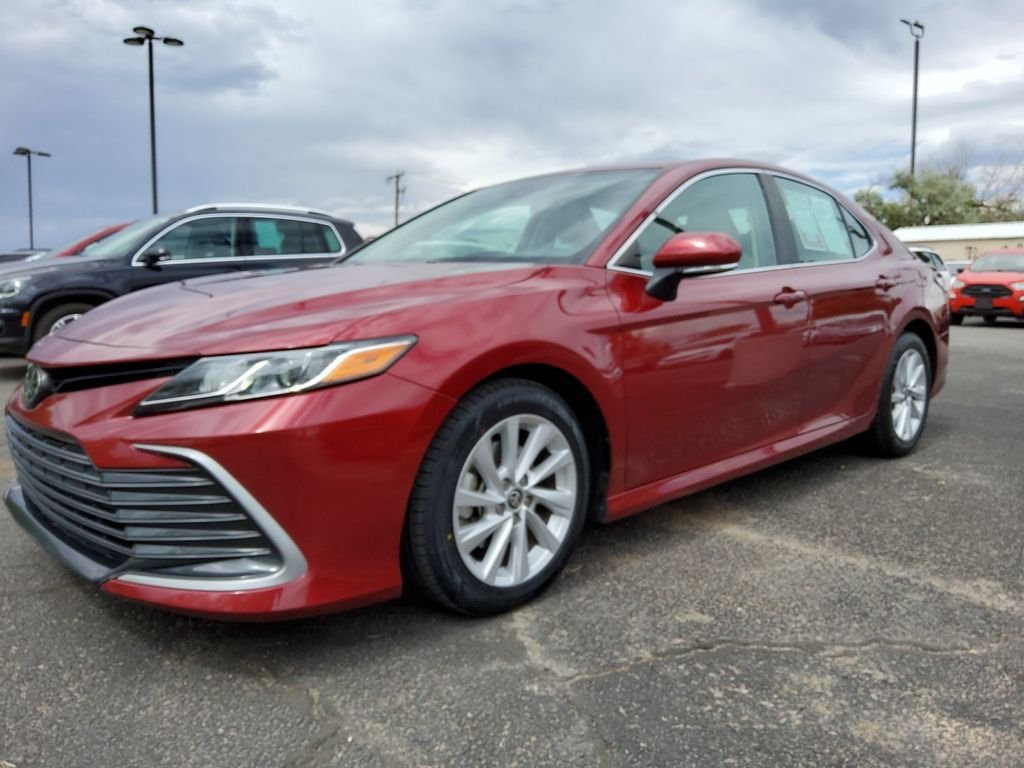 Used 2022 Red Toyota LE image 25