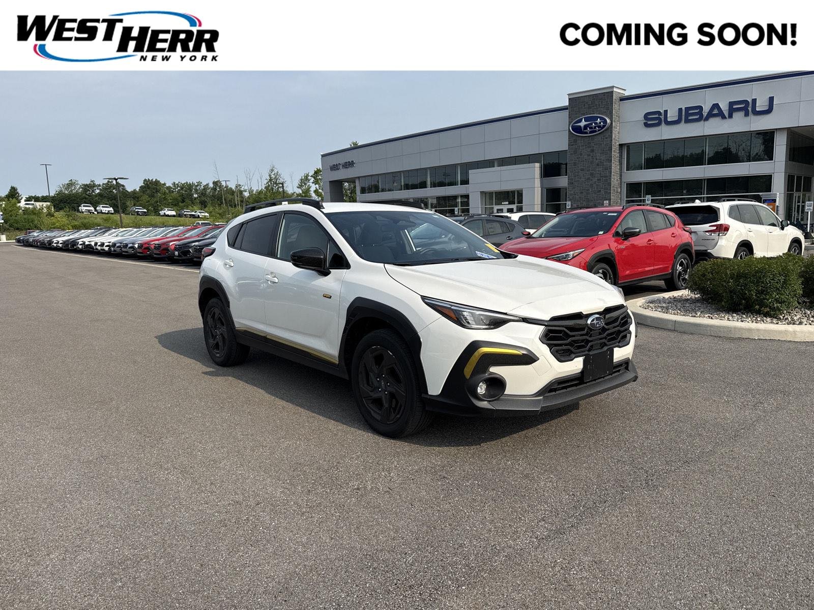 Used 2024 Crystal White Pearl Subaru Sport image 1