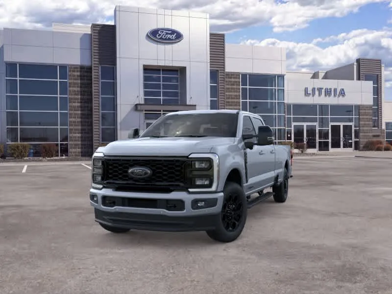 New 2026 Glacier Gray Metallic Tri-Coat Ford F-350® Lariat® image 2