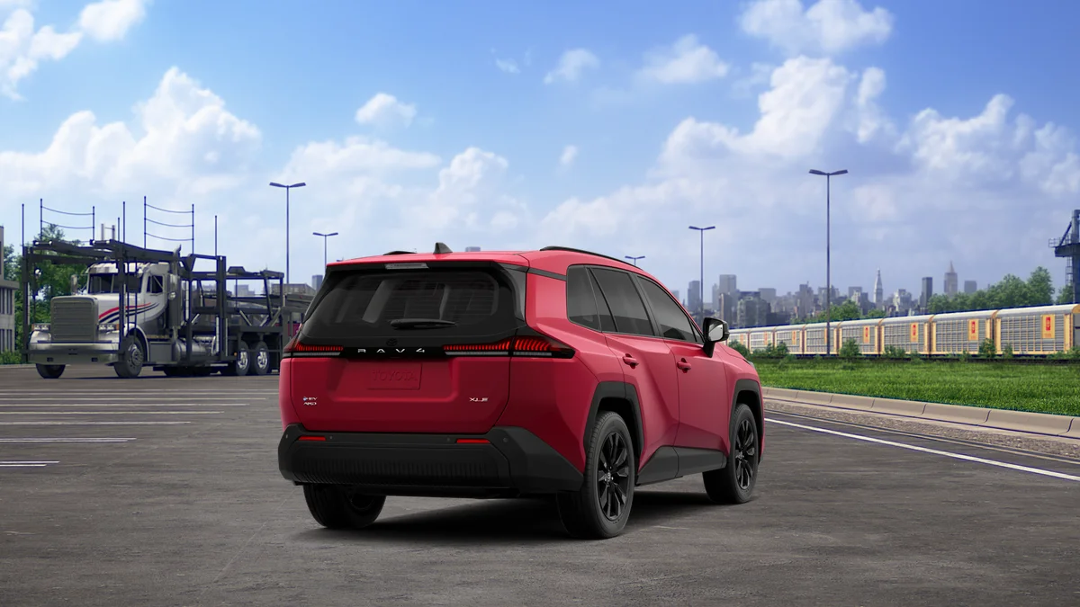 New 2026 Ruby Flare Pearl Toyota XLE Premium image 9