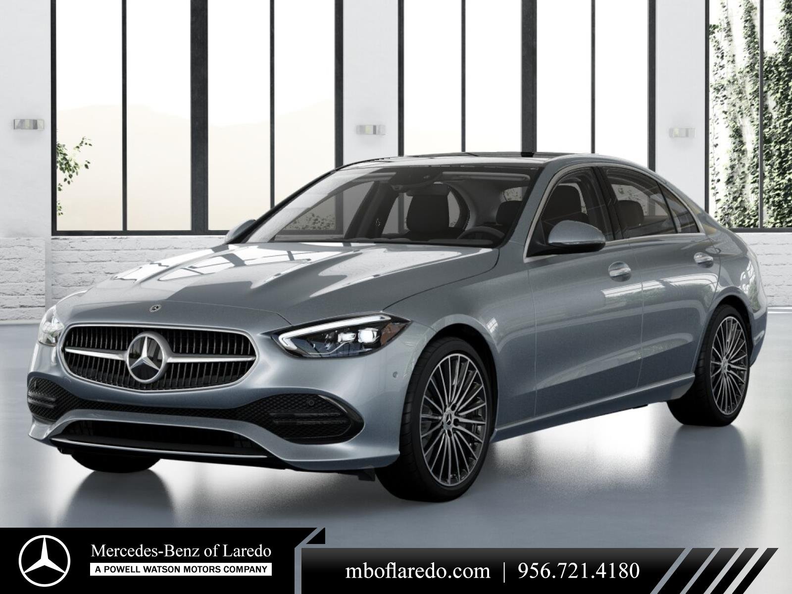 New 2026 Cirrus Silver Metallic Mercedes-Benz C300 image 1