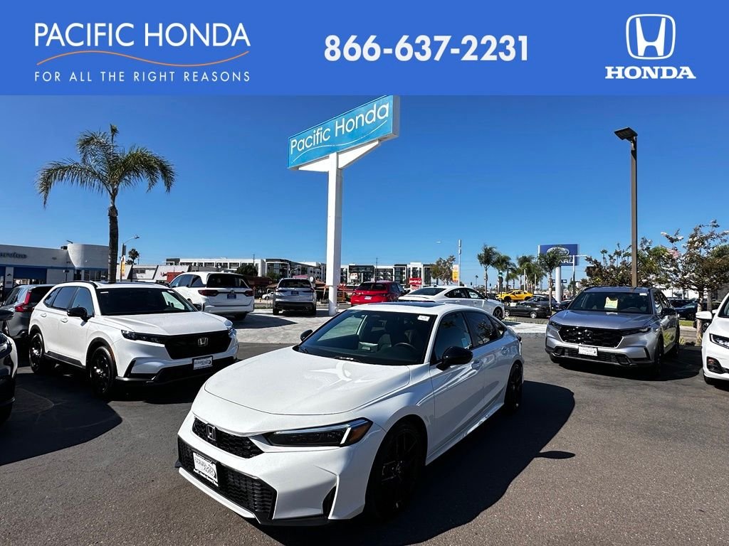 Certified Used 2025 Platinum White Pearl Honda Sport image 1