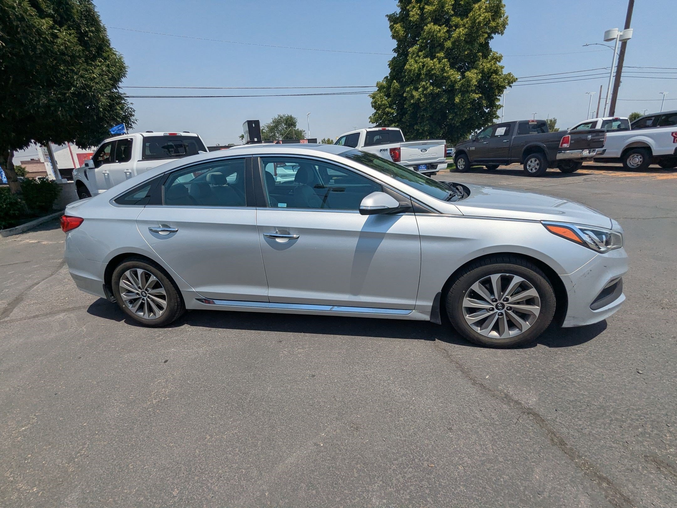 Used 2017 Hyundai Sonata Sport with VIN 5NPE34AF1HH470303 for sale in West Valley City, UT