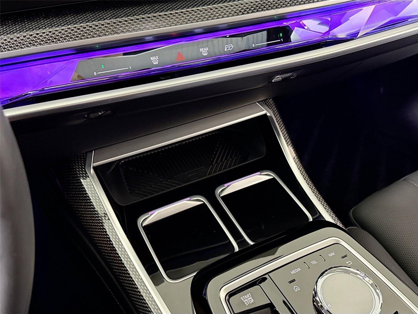 Used 2025 Frozen Deep Grey BMW 760i xDrive | Rear TV | Frozen Paint | B&W Sound System image 20