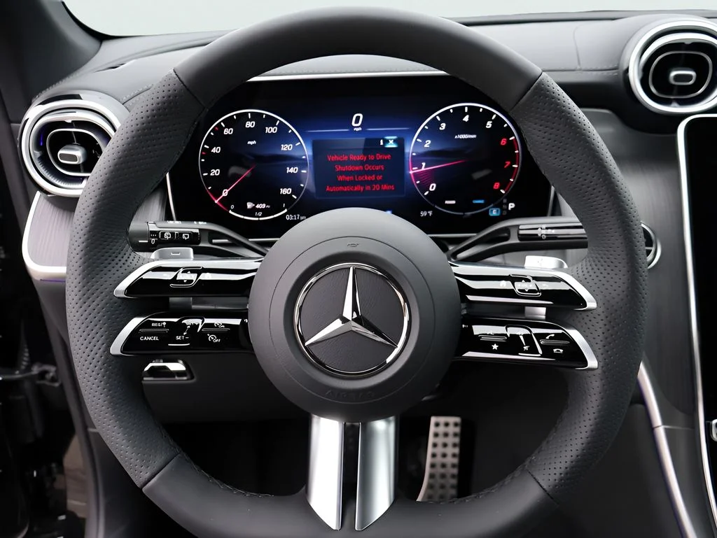 Used 2026 Obsidian Black Metallic Mercedes-Benz GLC 300 image 32