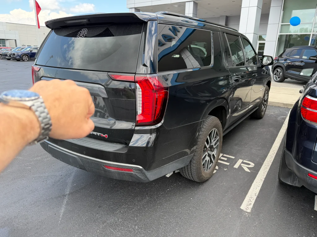Used 2023 Onyx Black GMC AT4 image 3