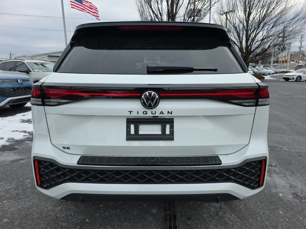 New 2026 Opal White Pearl Volkswagen 2.0T SE R-Line Black image 6
