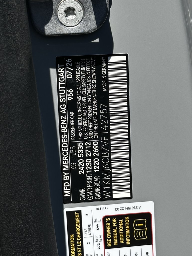 New 2027 MANUFAKTUR Alpine Grey Mercedes-Benz AMG® CLE 53 image 62