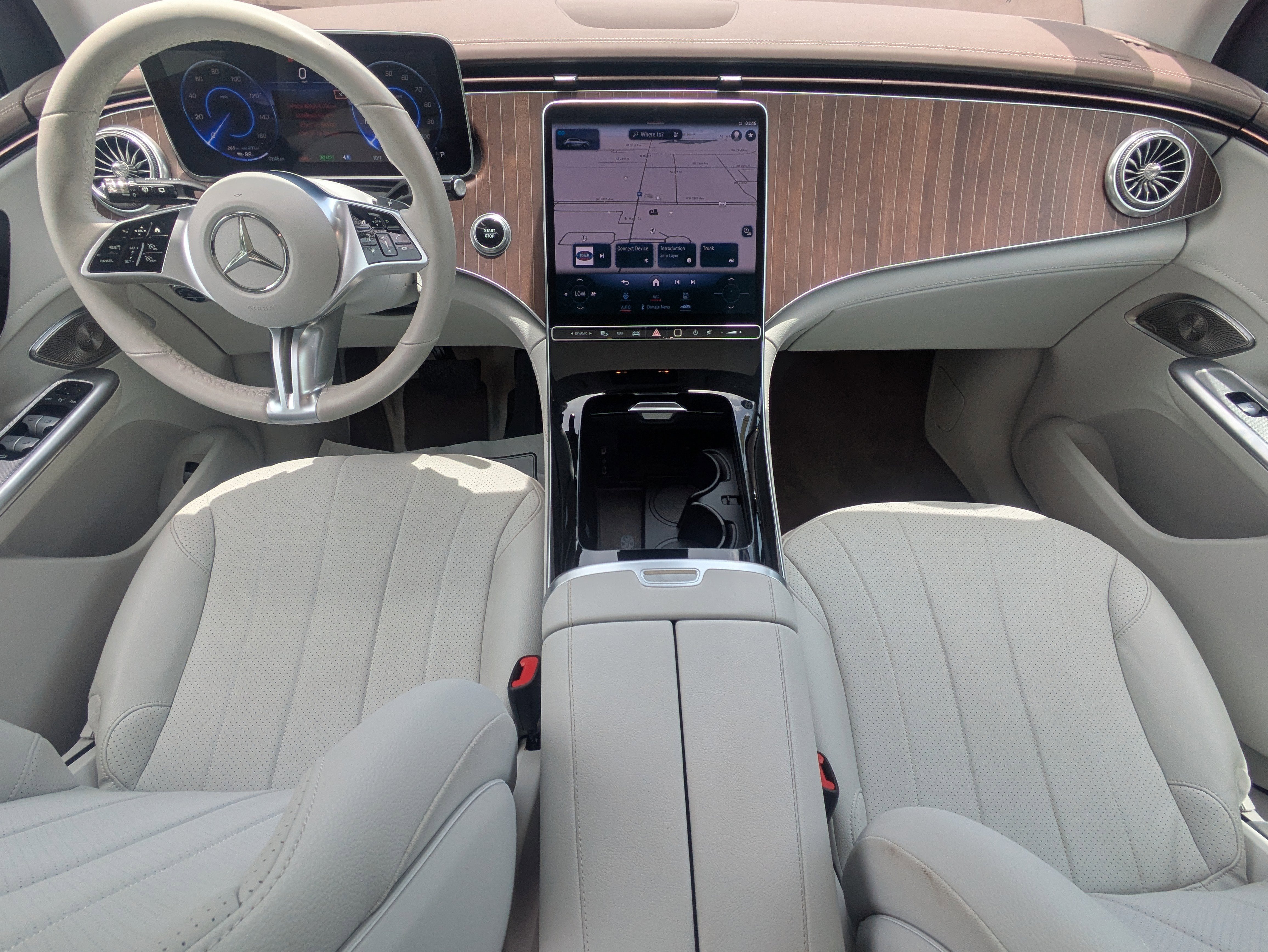 Certified Used 2023 Polar White Mercedes-Benz EQE 350+ image 14