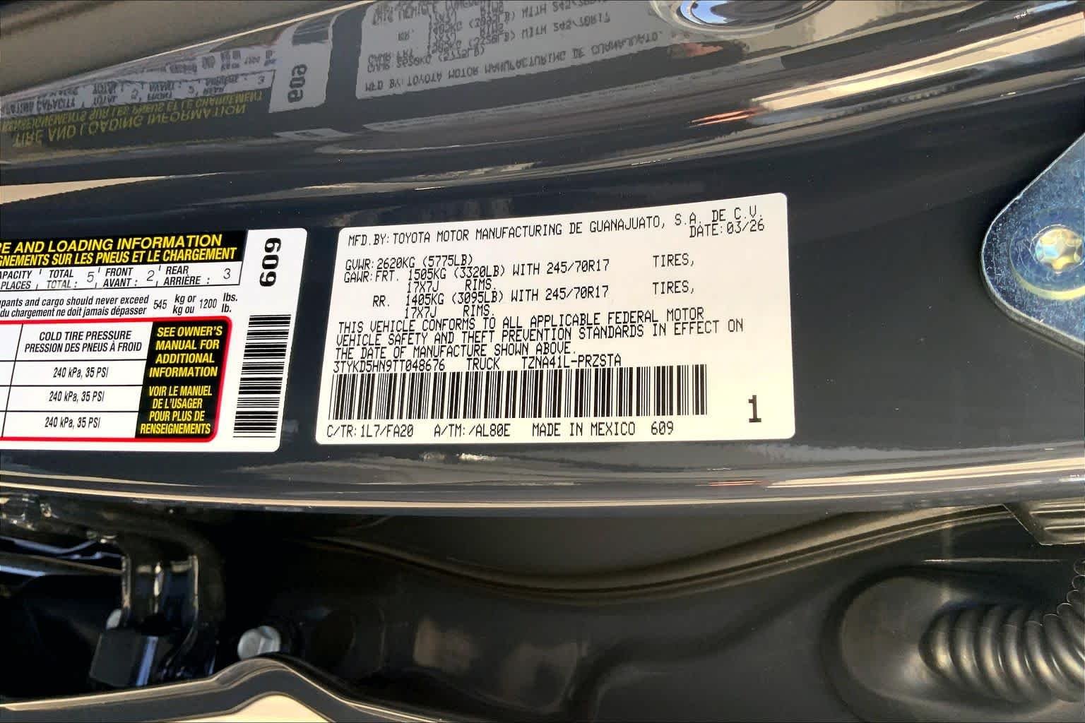 New 2026 Underground Toyota SR image 22