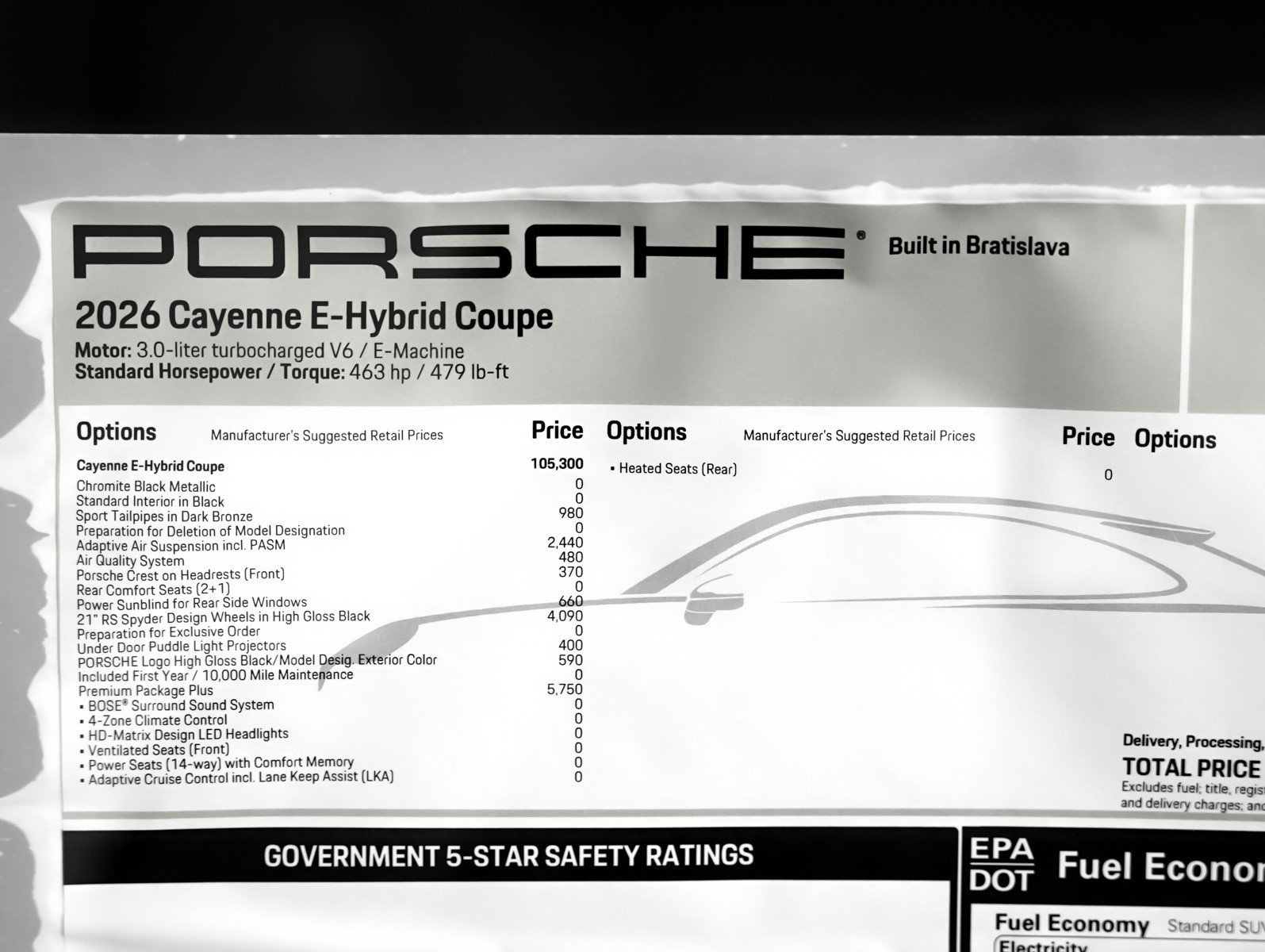 2026 Porsche Cayenne Coup E-Hybrid - Photo 30