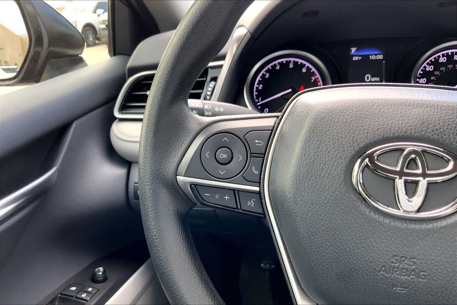 Used 2024 Midnight Black Metallic Toyota LE image 23