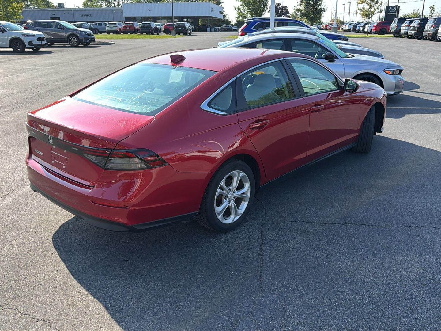 Used 2023 Radiant Red Metallic Honda LX image 7
