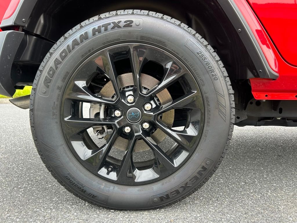 Used 2025 Firecracker Red Clearcoat Jeep Sahara 4xe image 12