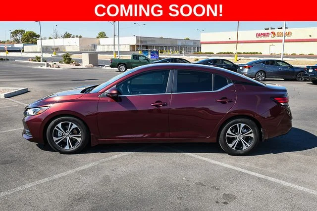 Used 2023 Red Nissan SV image 2