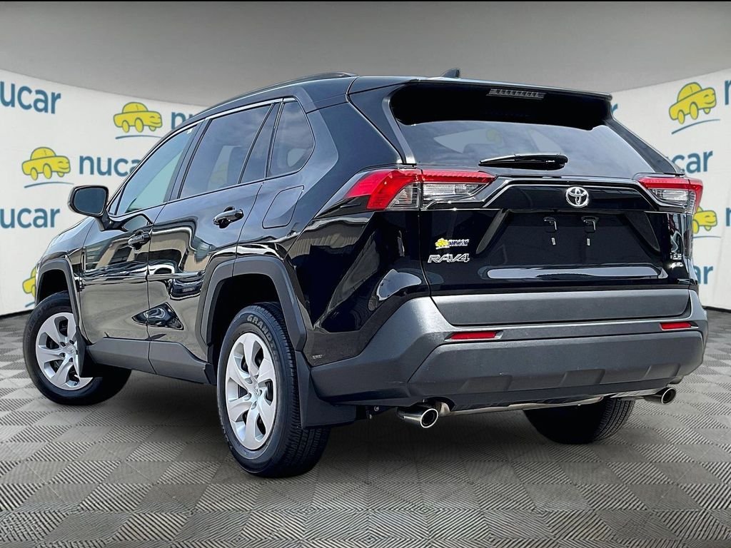 Certified Used 2021 Black Toyota LE image 4