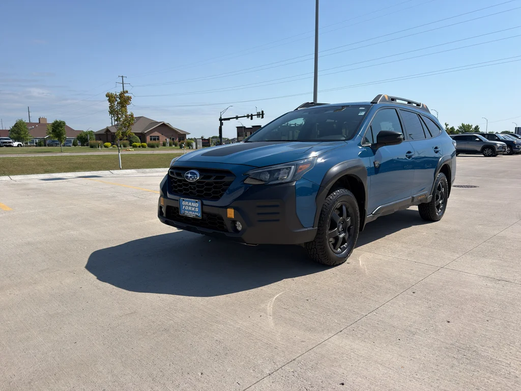 Used 2023 Geyser Blue Subaru Wilderness image 2