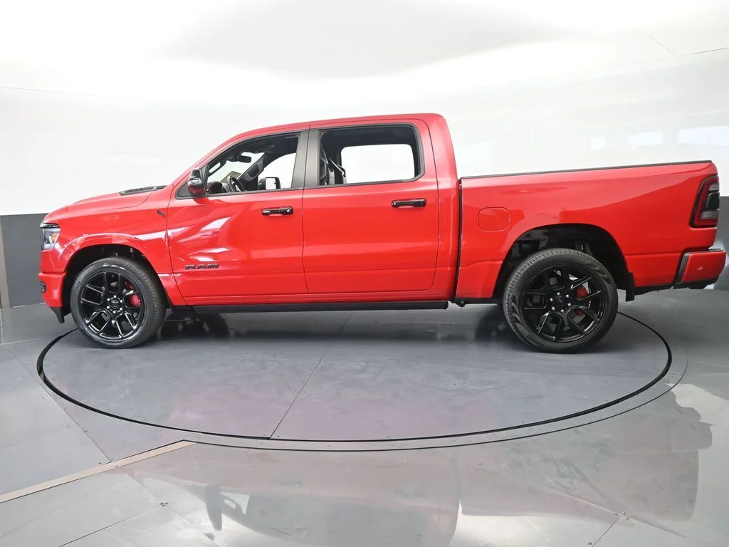 Used 2023 Flame Red Clearcoat Ram Laramie image 3