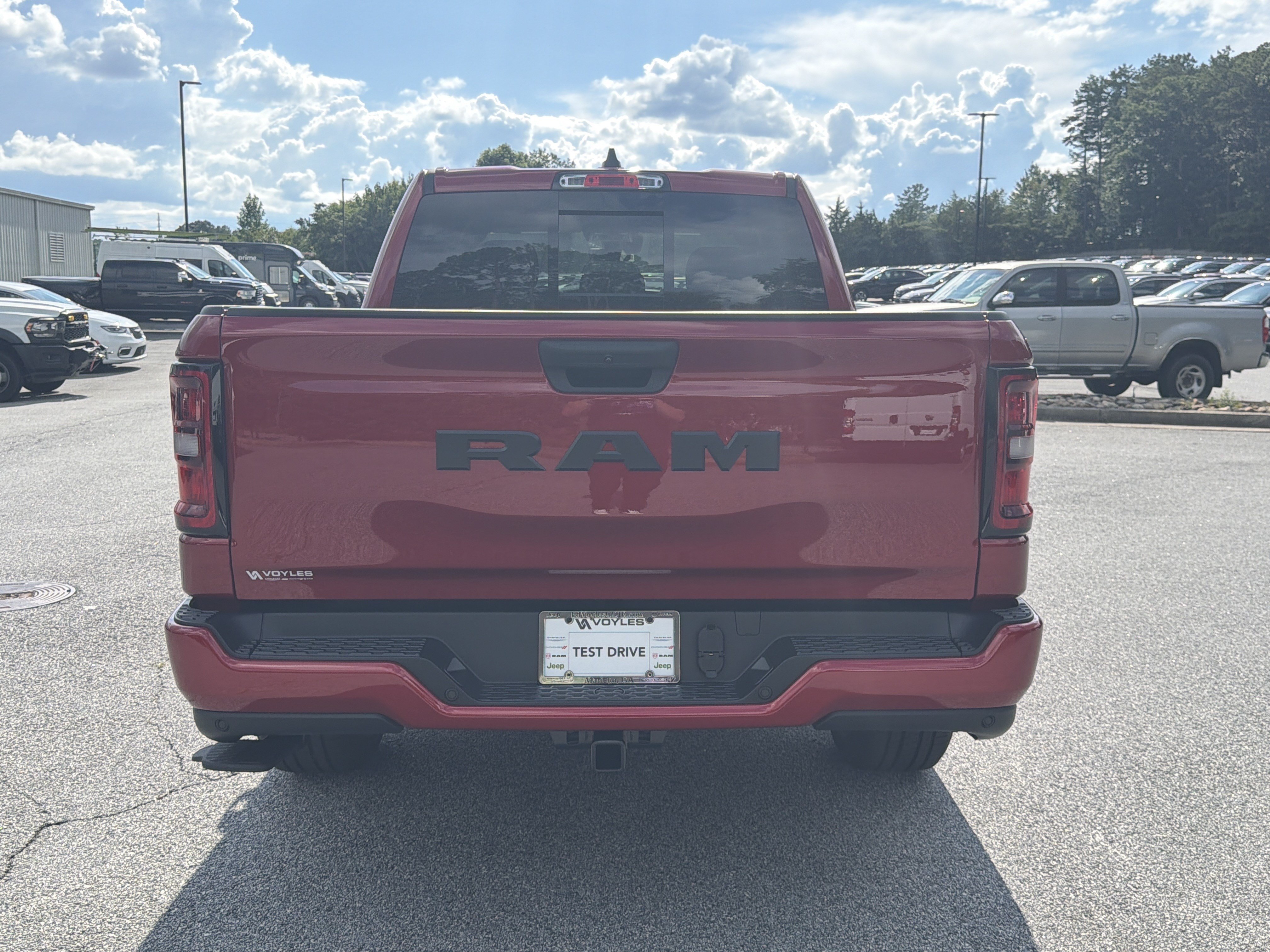 New 2026 Molten Red Pearlcoat Ram Express image 7
