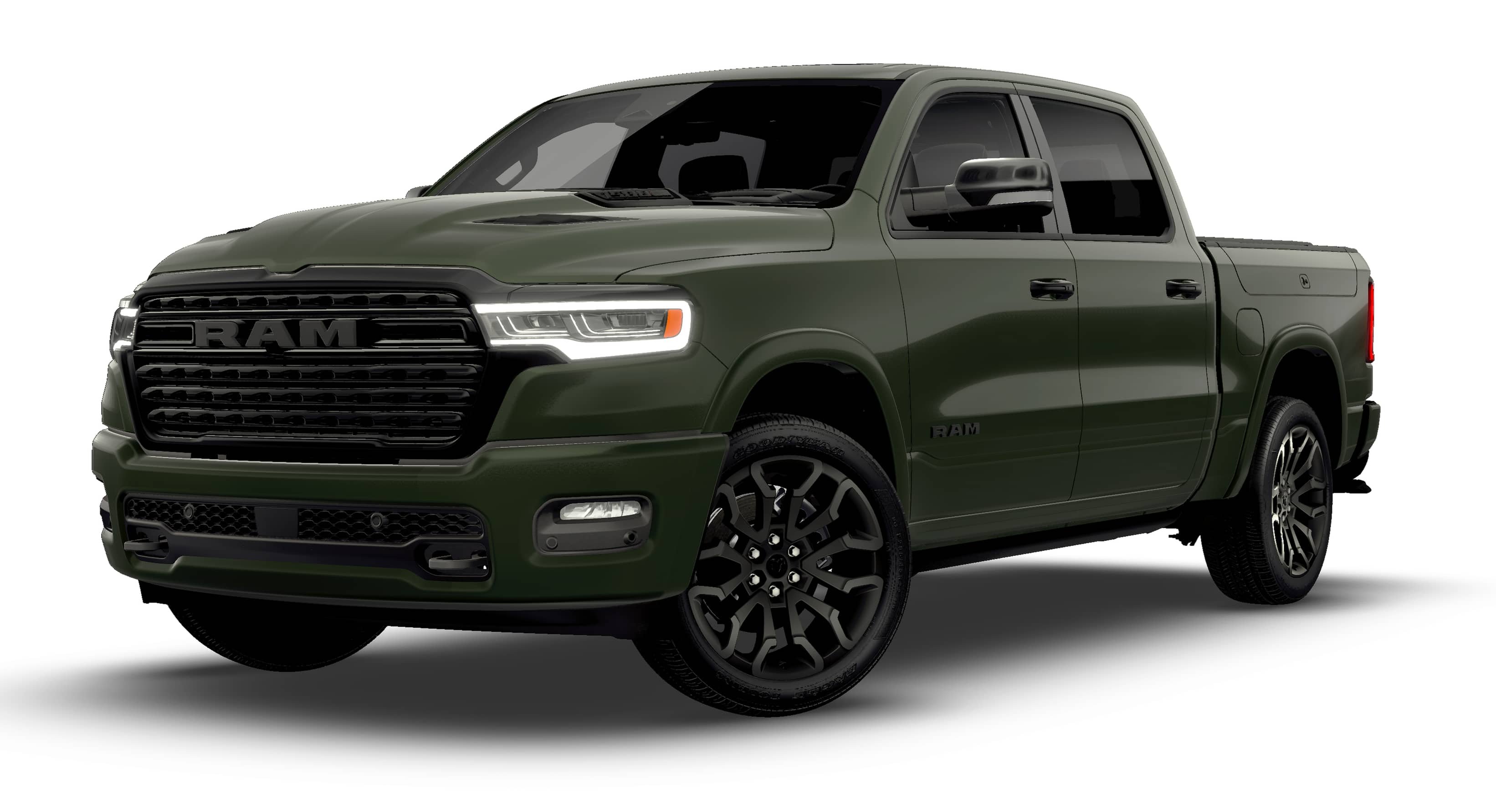 New 2026 Serrano-Green Metallic Exterior Paint RAM Limited image 13