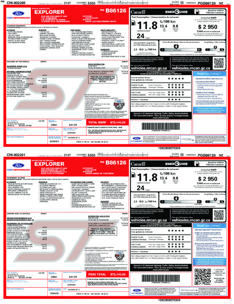 Used 2023 Black Ford ST image 23