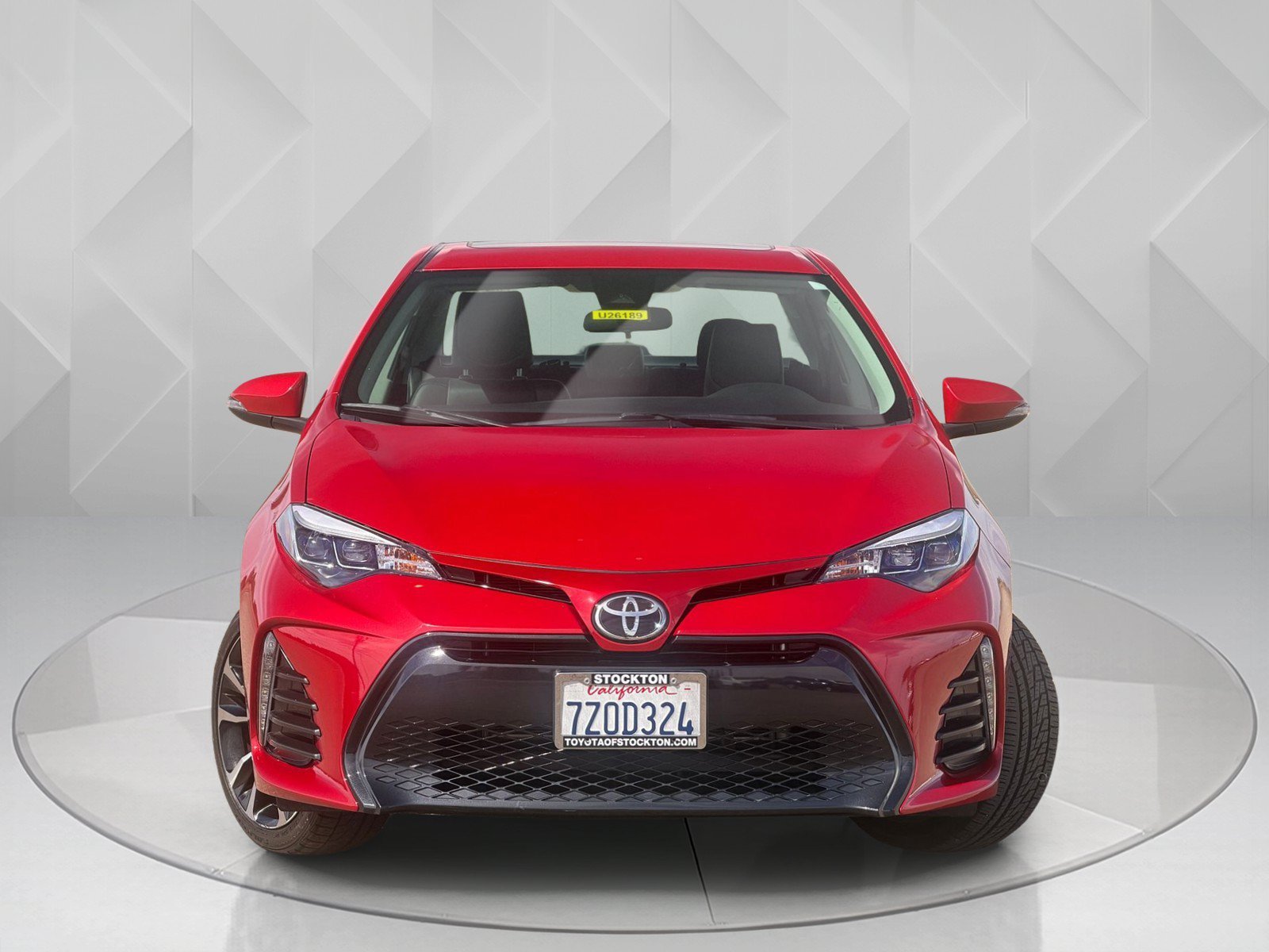Certified Used 2017 Barcelona Red Metallic Toyota XSE image 5