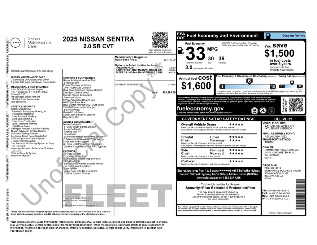 Used 2025 White Nissan SR image 54