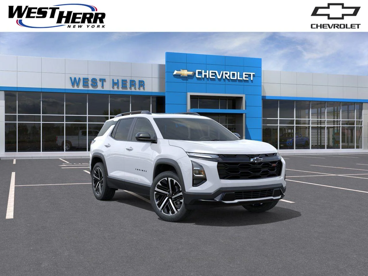 New 2027 Polar White Tricoat Chevrolet RS image 1