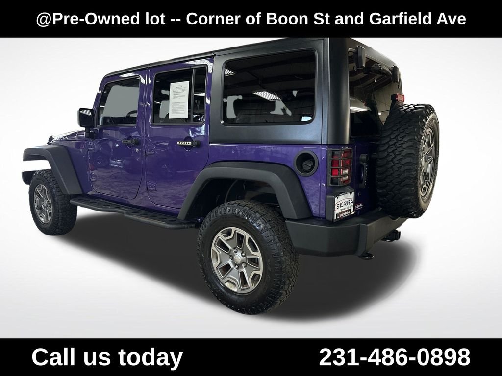 Used 2017 Purple Jeep Unlimited Rubicon image 3