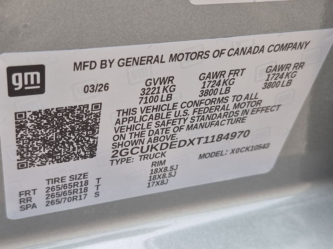 New 2026 Sterling Gray Metallic Chevrolet LT image 33