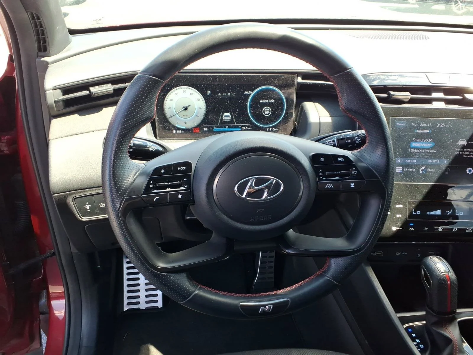 Used 2022 Red Crimson Hyundai N Line image 7