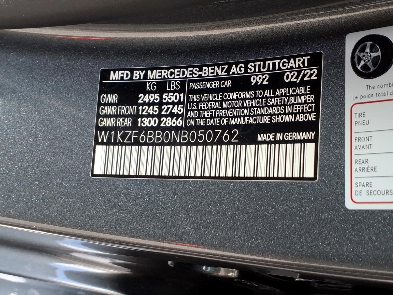 Certified Used 2022 Selenite Grey Metallic Mercedes-Benz AMG® E 53 4MATIC+ Sedan image 32