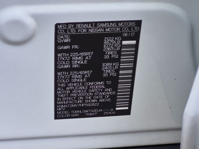 Used 2017 White Nissan SV image 29