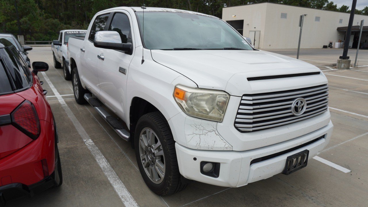 Used 2014 White Toyota Platinum image 3