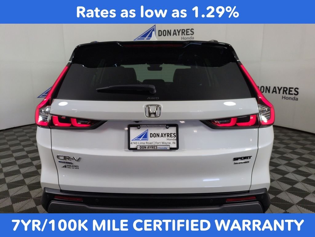 Certified Used 2024 Platinum White Pearl Honda Sport Touring image 4